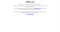 Desktop Screenshot of ohgen.net